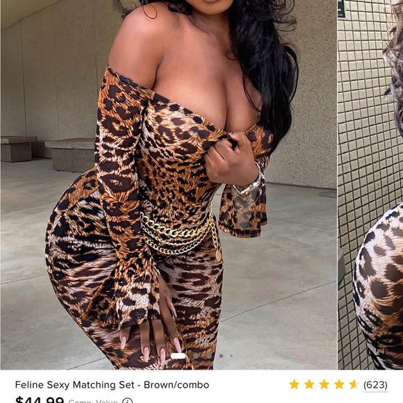 Fashion Nova Other - Fashion Nova Leopard Print Jumpsuit